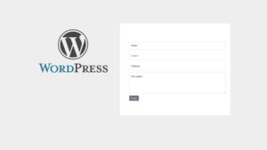 Como criar formulário no WordPress para página de contato sem plugin